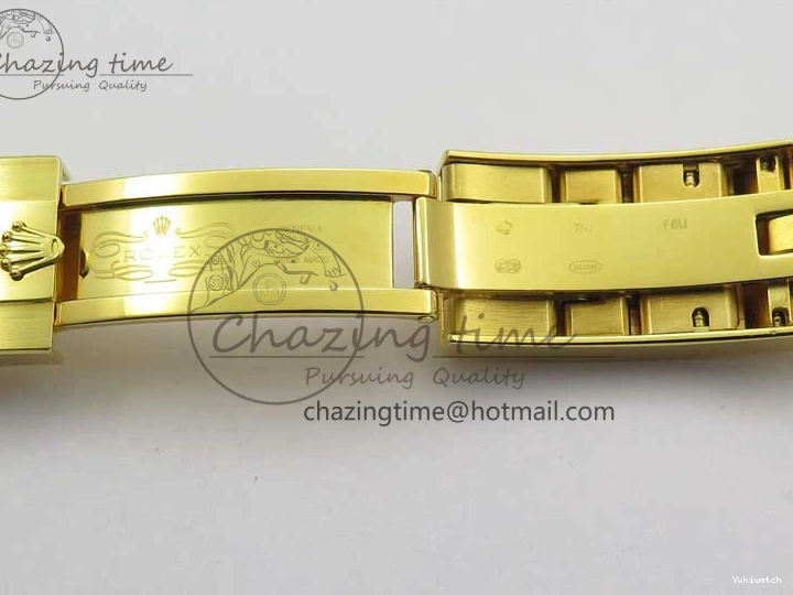 on Dial YG 116618 D1F YG Wrapped Bracelet Submariner Edition A2836 LB Best Wrapped Blue 0523